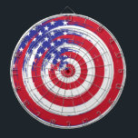 愛国的なダーツボード ダーツボード<br><div class="desc">このダーツボードゲームは愛国的な旗のプリントで示されている。</div>