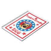 愛国的なチヌーク ノートブック (左側)