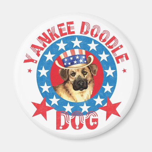 愛国的なチヌーク マグネット (正面)