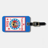 愛国的なチヌーク ラゲッジタグ (正面横)