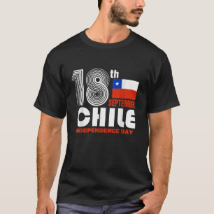 愛国的なチリプライド独立9月18日Ch Tシャツ