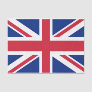 愛国的なティッシュペーパーと国統一された旗 薄葉紙