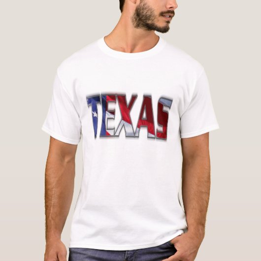 愛国的なテキサス Tシャツ (正面)