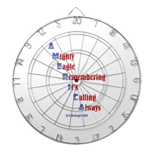 愛国的なテーマダーツボード ダーツボード (正面)