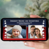 愛国的なテーマ写真 – インスタントダウンロードオプション シーズンカード