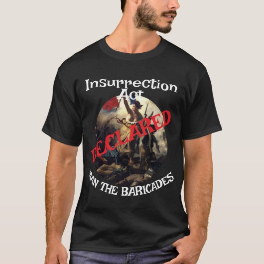 愛国的なトランプ支持者 アメリカ政治 Tシャツ (正面)