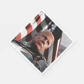 愛国的なトランプ スタンダードランチョンナプキン (角)