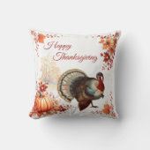 愛国的なトルコの感謝祭 クッション (正面)