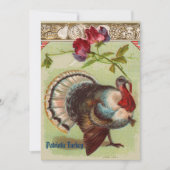 愛国的なトルコパーティの招待状 招待状 (正面)