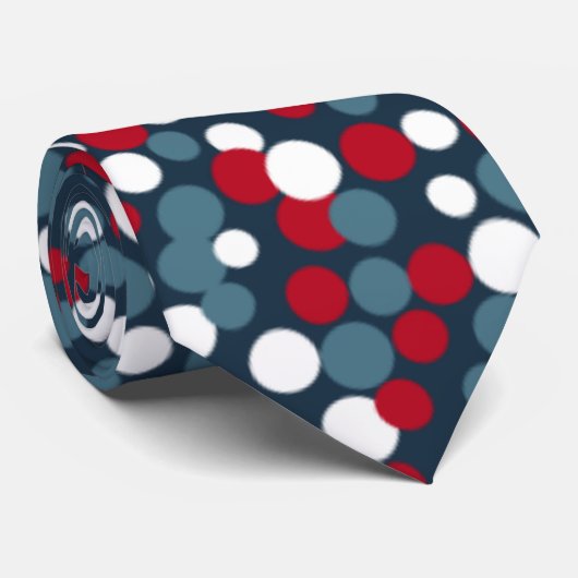 愛国的なドットのネクタイ ネクタイ (ロール)