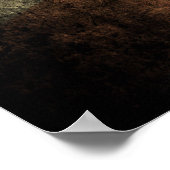 愛国的なニューヨークのスカイラインヴィンテージアメリカ国旗 ポスター (角)