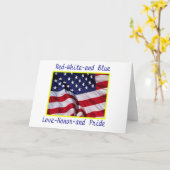 愛国的なノートカード カード (黄色い花)