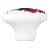 愛国的なハゲワシ セラミックノブ (側面)