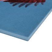 愛国的なハゲ・イーグル国旗の切り札 カッティングボード (角)