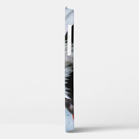 愛国的なハゲ・ワシとアメリカ国旗 Case-Mate iPhoneケース (裏面 / 左)