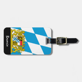 愛国的なバイエルンの荷物タグ、バイエルン国旗 ラゲッジタグ
