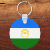 愛国的なバシコルトスタン共和国旗 キーホルダー (正面)