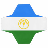 愛国的なバシコルトスタン共和国旗 サッカーボール (フラット)