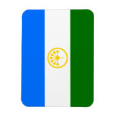 愛国的なバシコルトスタン共和国旗 マグネット (縦)