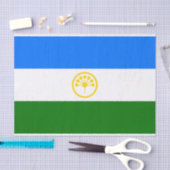 愛国的なバシコルトスタン共和国旗 薄葉紙 (クラフト)