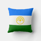 愛国的なバシコルトスタン国旗 クッション (裏面)