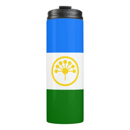 愛国的なバシコルトスタン国旗 タンブラー (正面)