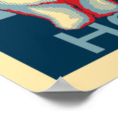 愛国的なバニーのポスター ポスター (角)