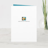 愛国的なバルトイーグルお洒落誕生日 カード (裏面)