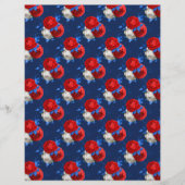 愛国的なパターンスクラップブック紙 (正面)