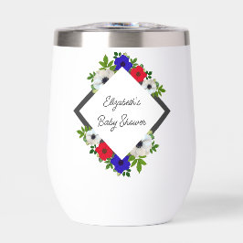 愛国的なパンダアネモネベビーシャワー