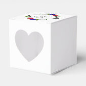 愛国的なパンダアネモネベビーシャワー フェイバーボックス (正面サイド)