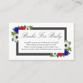 愛国的なパンダアネモンの本ベビーカード エンクロージャーカード (正面)