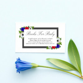 愛国的なパンダアネモンの本ベビーカード エンクロージャーカード