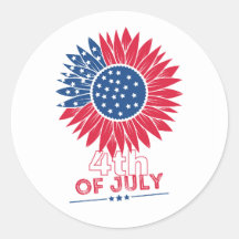 愛国的なヒマワリ7月4日フローラ