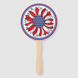 愛国的なヒマワリ ハンドファン