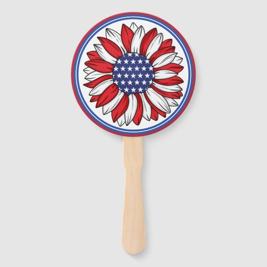 愛国的なヒマワリ ハンドファン (正面)