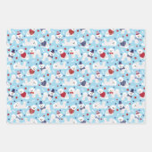 愛国的なビコンフリーズ ラッピングペーパーシート (正面)