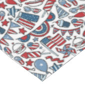 愛国的なピクニックパターン テーブルクロス (アングル)