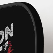 愛国的なピックボールパドル:神の下の一つの国 ピックルボールラケット (左詳細)