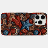 愛国的なフェイク革 Case-Mate iPhoneケース (裏面 (横))