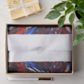 愛国的なフラクタルイーグルズティー 薄葉紙 (ギフト)