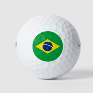 愛国的なブラジル国旗 ゴルフボール