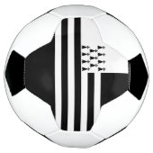 愛国的なブリタニー国旗 サッカーボール (回転)