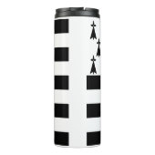 愛国的なブリタニー国旗 タンブラー (裏面)