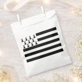 愛国的なブリタニー国旗 フェイバーバッグ (クリップ留めされた状態)