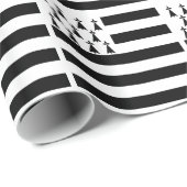 愛国的なブリタニー国旗 ラッピングペーパー (ロールコーナー)