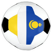 愛国的なブリヤート共和国旗 サッカーボール (回転)
