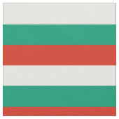 愛国的なブルガリアの国旗 ファブリック (クローズアップ)