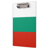 愛国的なブルガリア国旗のクリップボード クリップボード (左)