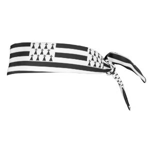 愛国的なブルターニュの旗 タイヘッドバンド